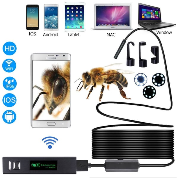 🔥3 in 1 Endoscope,Can be used for physical exploration
